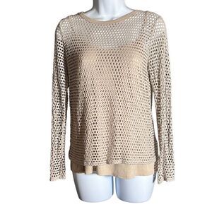 Ginger G Mesh Top  Size L